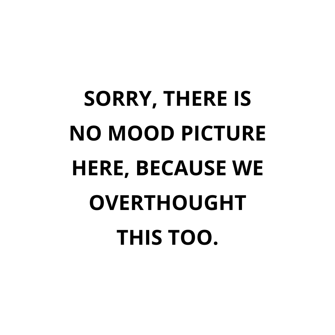 OVERTHINKING ABSOLUTELY EVERYTHING